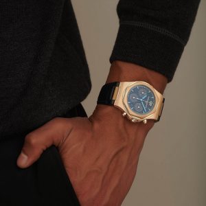Luxury Watches for the Groom: Laureato Chronograph 42 Mm 81020-52-432-BB4A