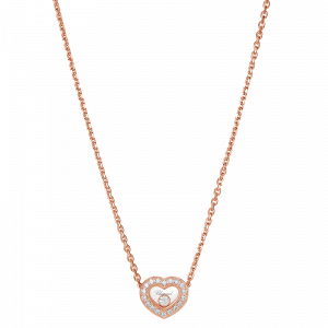 HAPPY DIAMONDS: Happy Diamonds Icons Heart Necklace 81A054-5201