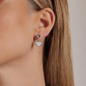עגילים תלויים: Happy Hearts Mop Earrings 83A082-1301