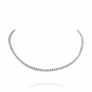 Women's Necklaces and Pendants: Riviera Tennis Necklace - 0.10 NE0004.1.41.01