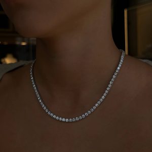 Diamond Necklaces and Pendants: Riviera Tennis Necklace - 0.190 NE0012.1.43.01