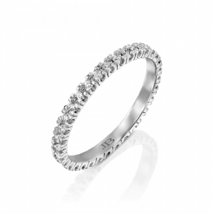 טבעות לאישה: טבעת איטרניטי יהלומים - 0.02 RI1001.1.08.01
