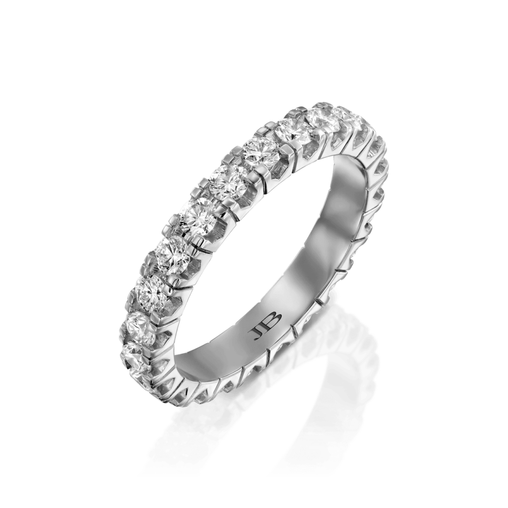 טבעת יהלומים איטרניטי קלאסית מבית JB