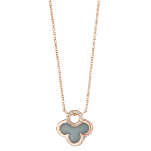 Gold Necklaces: SEUOL FLOWER 2116 NECKLACE TN2116HM