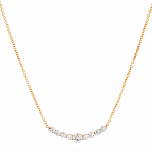 Women's Necklaces and Pendants: 9 Diamond Wings Necklace NE1410.5.14.01