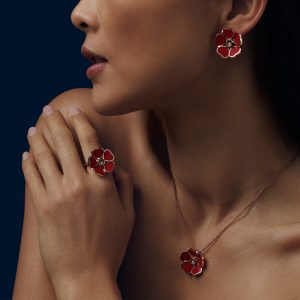 Chopard Jewelry: Happy Hearts Flowers Earrings 84A085-5811