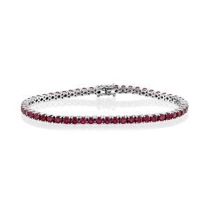 Gemstone Bracelets: Ruby Tennis Bracelet - 0.09 BR0003.1.31.26