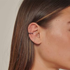 Gemstone Earrings: Ruby Ear Cuff EA3540.1.08.26