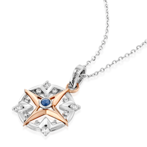 Diamond Necklaces and Pendants: Ec851Br-Zb Pendant EC851BR-ZB