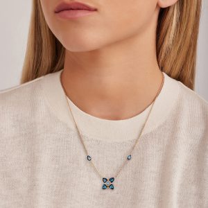 Women's Diamond Jewelry: Fiji Necklace 3038 TN3038LBTBTP