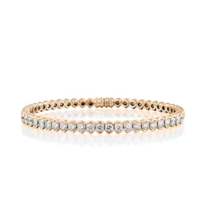 Diamond Jewelry: Diamonds Half Tennis Bangle - 0.18 BR1367.5.26.01