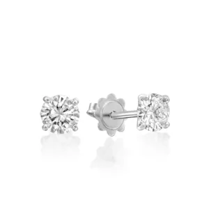 Jewelry: Diamond Stud Earrings - 0.80 Carat EA0001.1.14.01