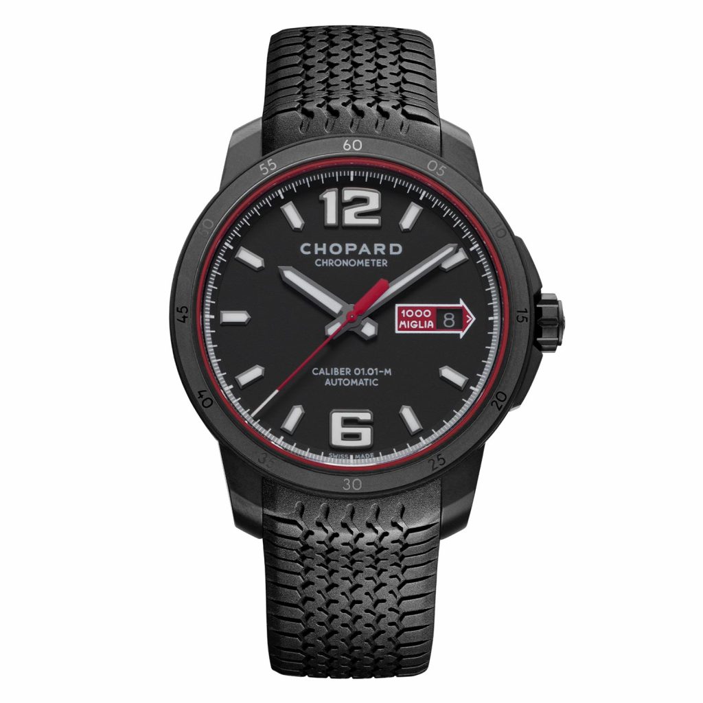 שעון יוקרה שחור לגבר Mille Miglia Gts Automatic Speed Black