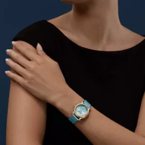 Stainless Steel Watches: Happy Sport 33 MM Turquoise 278608-6013