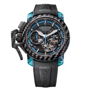 Watches: Chronofighter Superlight Carbon Skeleton Blue 2CCCK.U01A