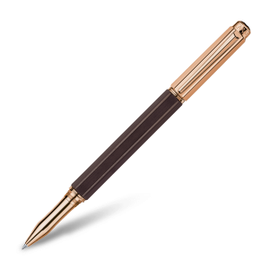 Luxury Pens: Varius Ebony Rose Gold Fountain Pen 4470-142