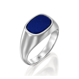 Men's Gold Jewelry: Mini Signet Ring 46855-00-05-00-101