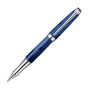 Accessories: Leman Bleu Marin Roller Pen 4779-169
