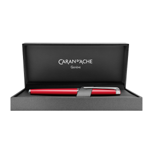Luxury Pens: Léman Slim Scarlet Red Fountain Pen 4791-770