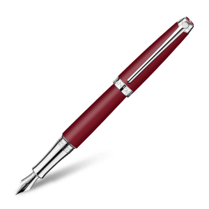 Luxury Pens: Leman Burgundy Matt Fountain Pen 4799-085