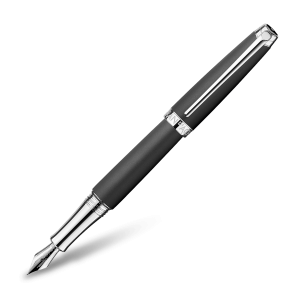 Luxury Pens: Leman Black Matt Fountain Pen 4799-496