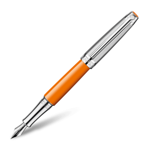 Luxury Pens: Leman Bicolor Saffron Fountain Pen 4799-530