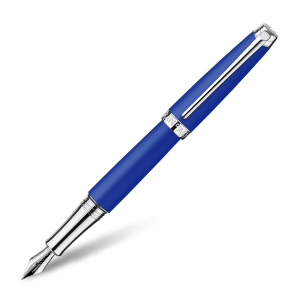 Luxury Pens: Léman Klein Blue Fountain Pen And Inkwell Set 4799-648