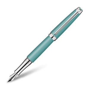 Luxury Pens: Léman Alpine Blue Fountain Pen And Ink Bottle Set 4799-755