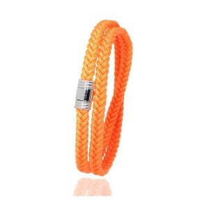 Albanu: Double Orange Rope Bracelet 608TCMACNO122T