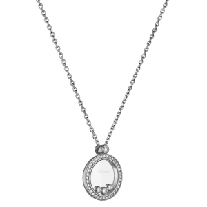 Women's Necklaces and Pendants: Happy Diamonds Icons Round
Pendant 793929-1301