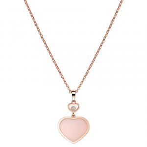 Diamond Necklaces and Pendants: Happy Hearts Pink Pendant 797482-5620