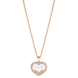 Diamond Necklaces: Happy Diamonds Icons Heart Pendant 79A038-5201