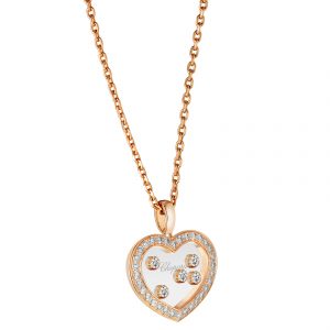 Diamond Necklaces: Happy Diamonds Icons Heart Pendant 79A038-5201