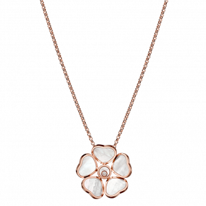 Chopard Jewelry: Happy Hearts Flowers Pendant 79A085-5301
