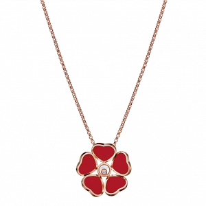 Chopard Jewelry: Happy Hearts Flowers Pendant 79A085-5811
