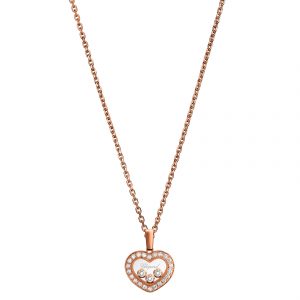Diamond Necklaces and Pendants: Happy Diamonds Icons Heart Pendant 79A611-5201