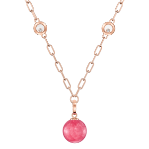 Women's Diamond Jewelry: Happy Diamonds Planet Pink Necklace 79A619-5701