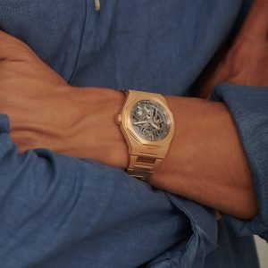 Luxury Watches for the Groom: Laureato Skeleton 81015-52-002-52A