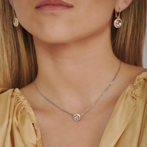 Outlet: Happy Diamonds Curves Necklace 819562-1002