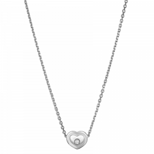Diamond Necklaces and Pendants: Happy Diamonds Icons Heart Necklace 81A054-1001
