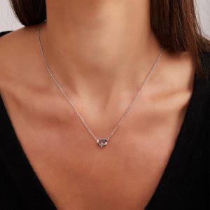 Diamond Necklaces and Pendants: Happy Diamonds Icons Heart Necklace 81A054-1001