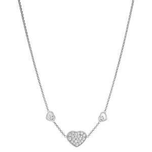 Diamond Necklaces and Pendants: Happy Hearts Sautoir Necklace 81A082-1009