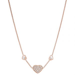 שרשראות ותליונים לאישה: Happy Hearts Diamonds Necklace 81A082-5009