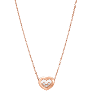 Diamond Necklaces and Pendants: Happy Diamonds Icons Heart Necklace 81A611-5001