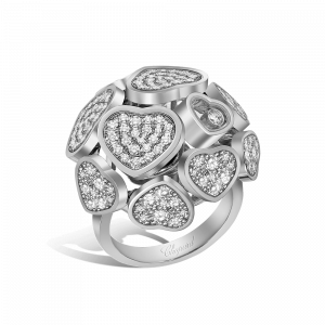 Chopard Jewelry: Happy Hearts Cocktail Ring 827482-1900