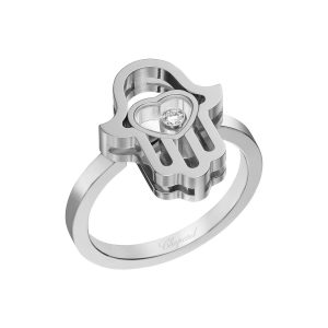Judaica Rings: Happy Diamonds Good Luck CharmsRing 827864-1010