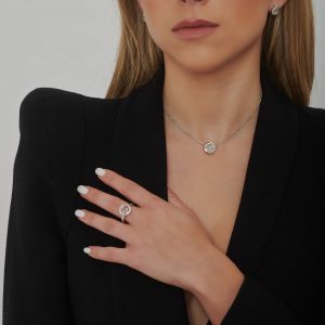 Chopard Jewelry: Happy Diamonds Icons Round Ring 82A018-1200