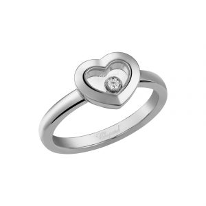 Chopard Jewelry: Happy Diamonds Icons Heart Ring 82A054-1000