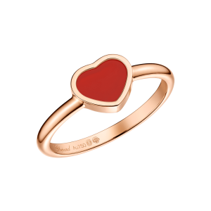 Chopard Jewelry: My Happy Hearts Carnelian Ring 82A086-5800
