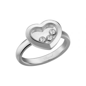 HAPPY DIAMONDS: Happy Diamonds Icons Heart Ring 82A611-1000